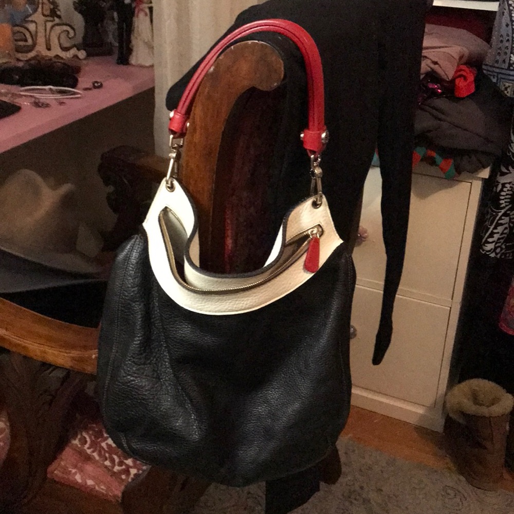 Red, black and white purse. Perfect condition!